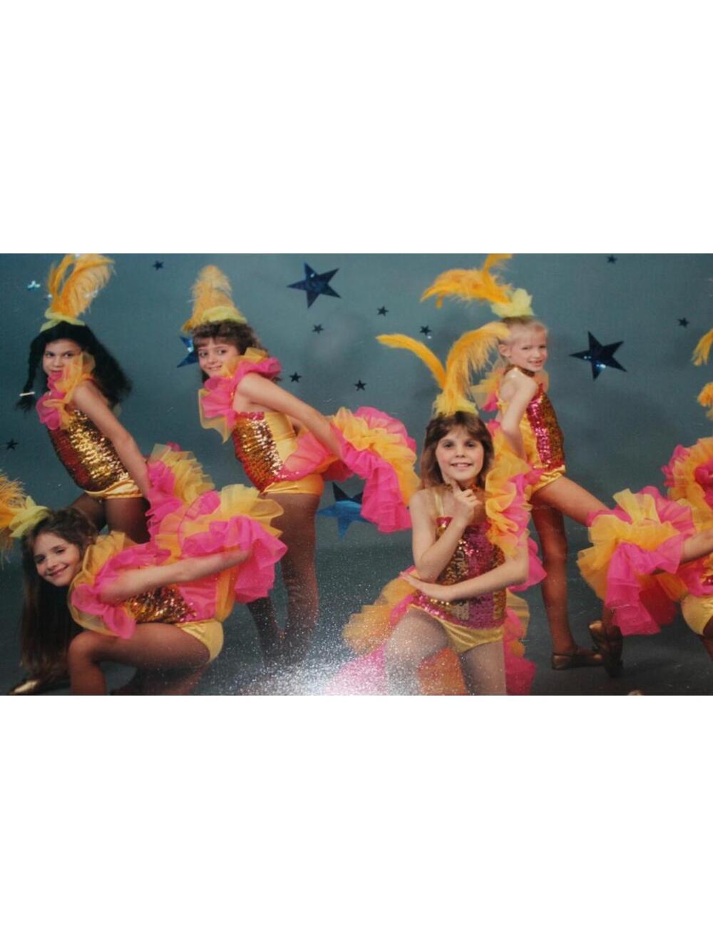 1980s Girl's Dance Recital Costume, Girl, Salsa, Cha Cha, 7-8 Yrs.